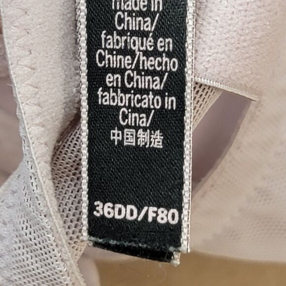 VICTORIA’S SECRET 36DD Very Sexy Lavender Pink Purple | Lace Push Up - Picture 7 of 9